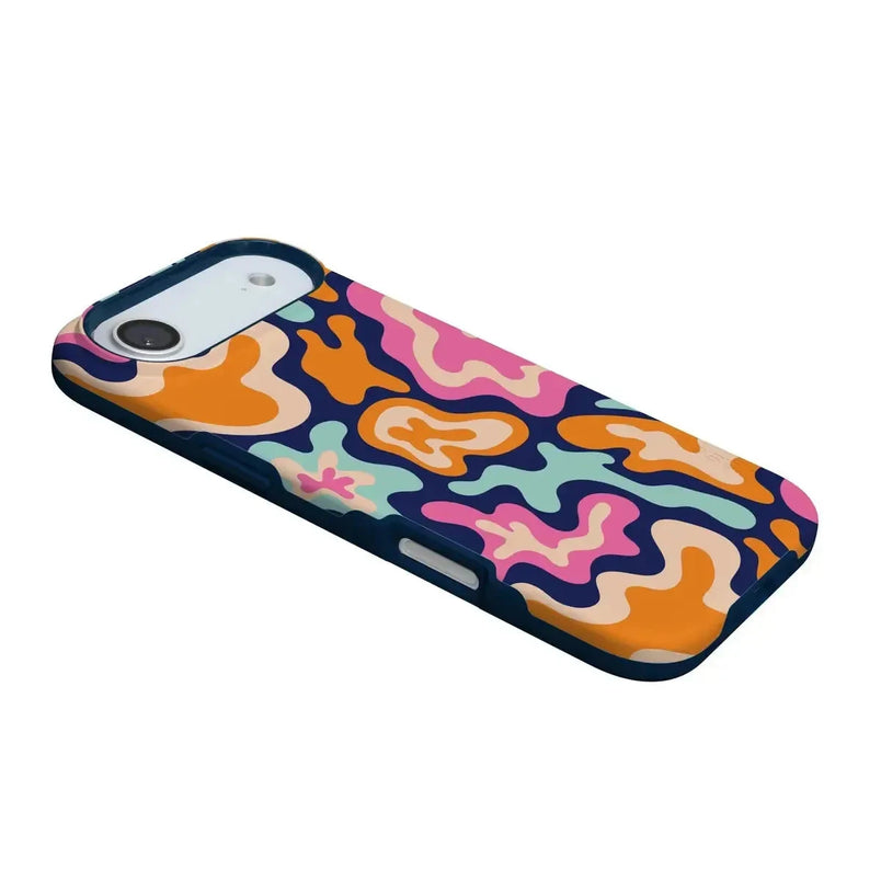 Midnight Color Splash | Abstract Retro Case iPhone Case get.casely 