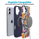 Midnight Color Splash | Abstract Retro Case iPhone Case get.casely 