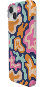 Midnight Color Splash | Abstract Retro Case iPhone Case get.casely
