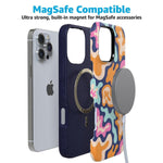 Midnight Color Splash | Abstract Retro Case iPhone Case get.casely 