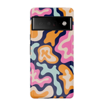 Midnight Color Splash | Abstract Retro Google Pixel Case Google Pixel Case Casetry Essential Google Pixel 6 Pro