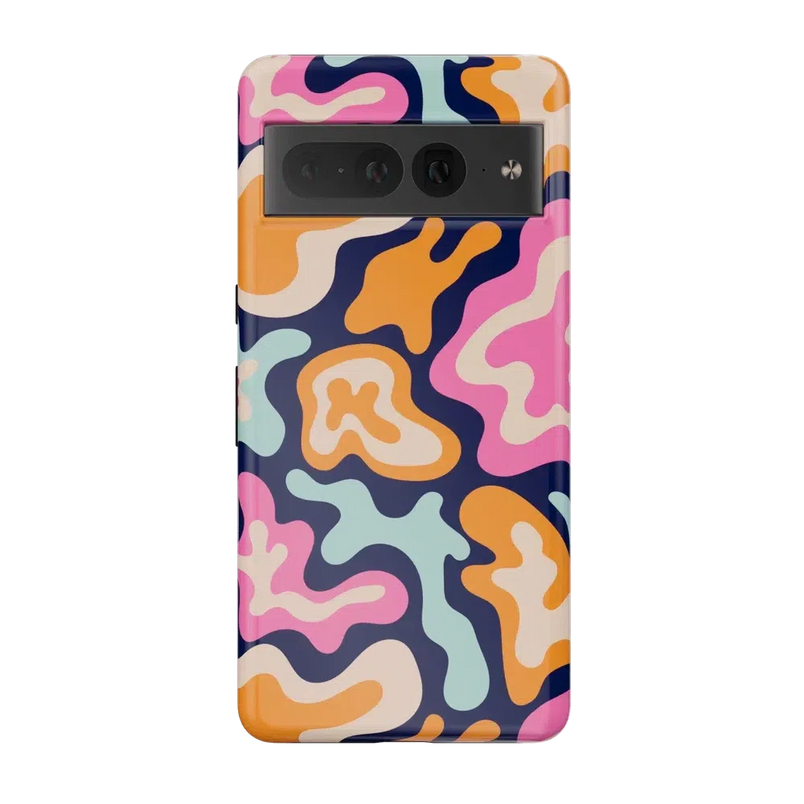 Midnight Color Splash | Abstract Retro Google Pixel Case Google Pixel Case Casetry Essential Google Pixel 7 Pro