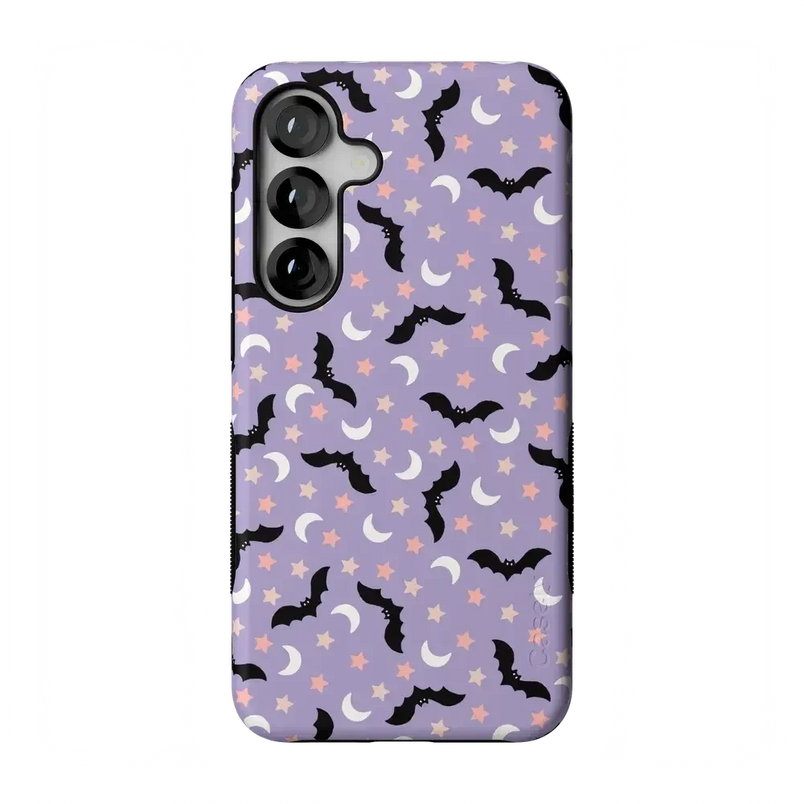 Midnight Flight | Celestial Bats Case Phone Case get.casely Bold Flex + MagSafe® Galaxy S25 Plus 