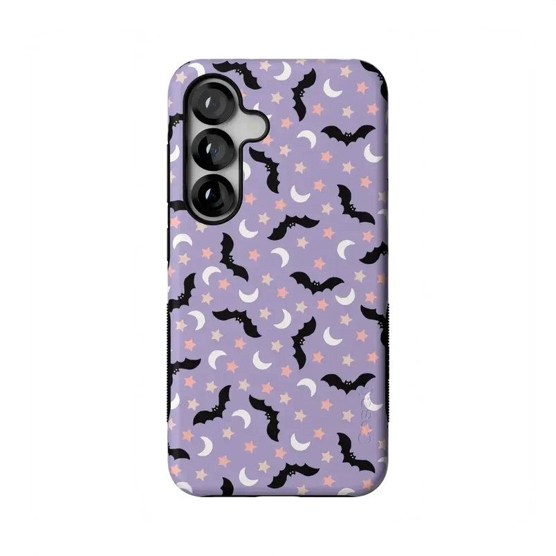 Midnight Flight | Celestial Bats Case Phone Case get.casely Bold Flex + MagSafe® Galaxy S25 