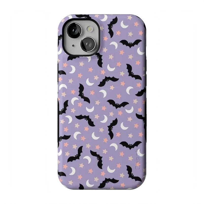 Midnight Flight | Celestial Bats Case Phone Case get.casely Bold Flex + MagSafe® iPhone 15 Plus 