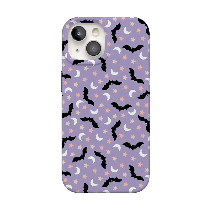 Midnight Flight | Celestial Bats Case Phone Case get.casely Classic + MagSafe® iPhone 15 Plus 