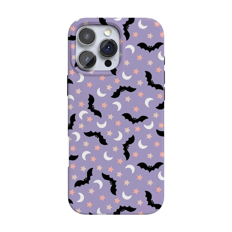 Midnight Flight | Celestial Bats Case Phone Case get.casely Classic + MagSafe® iPhone 16 Pro Max 