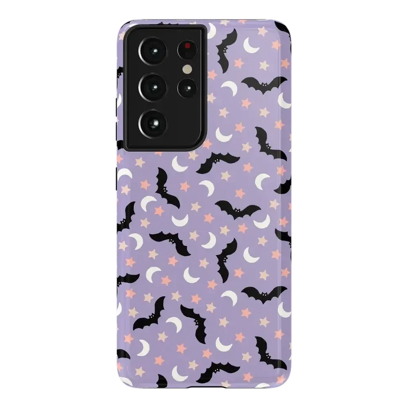 Midnight Flight | Celestial Bats Case Phone Case get.casely Essential Galaxy S21 Ultra 
