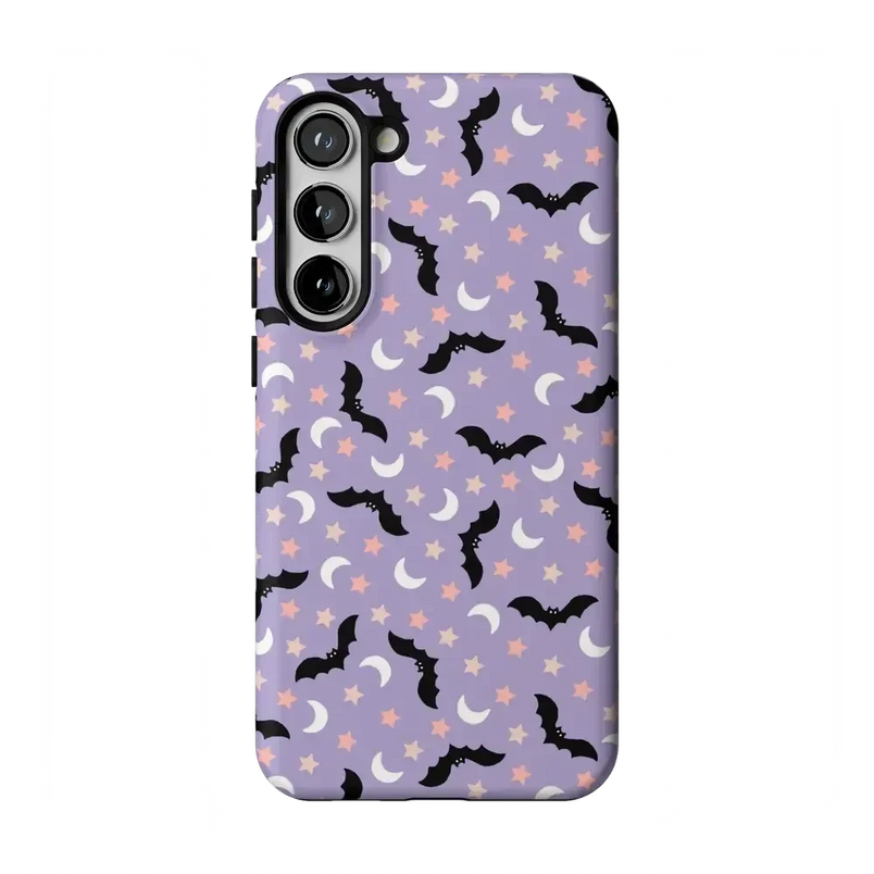 Midnight Flight | Celestial Bats Case Phone Case get.casely Essential Galaxy S23 Plus 