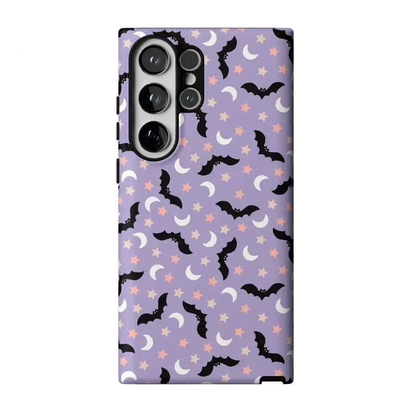 Midnight Flight | Celestial Bats Case Phone Case get.casely Essential Galaxy S23 Ultra 