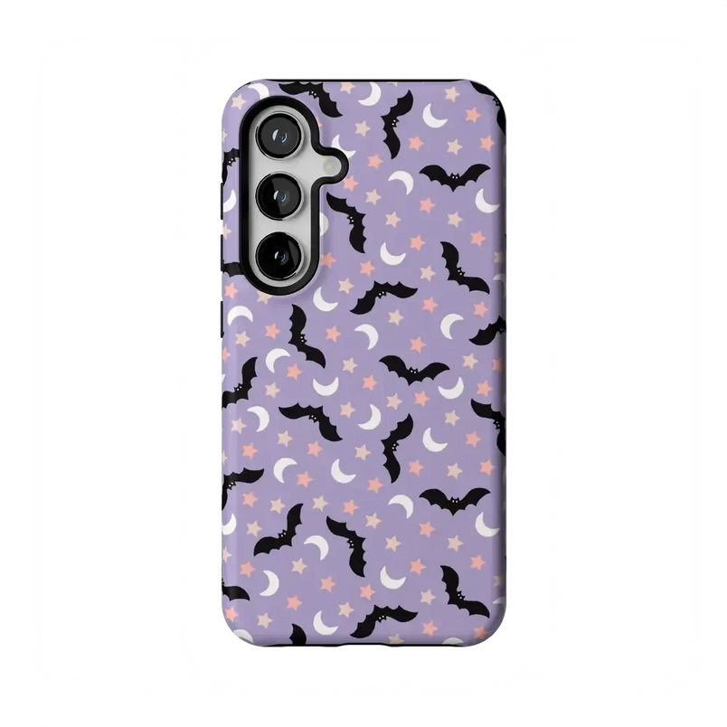 Midnight Flight | Celestial Bats Case Phone Case get.casely Essential Galaxy S24 