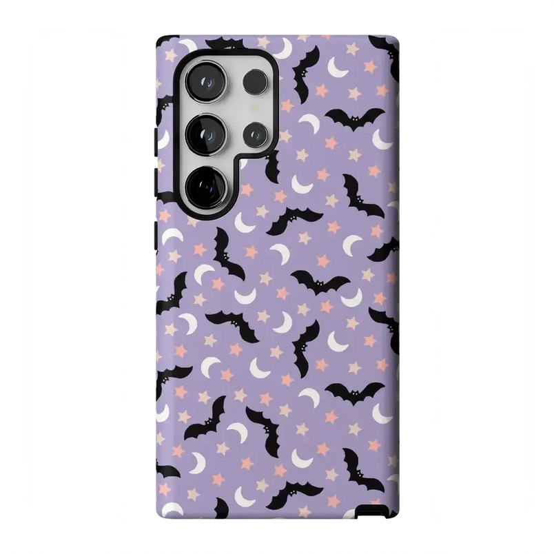 Midnight Flight | Celestial Bats Case Phone Case get.casely Essential Galaxy S24 Ultra 