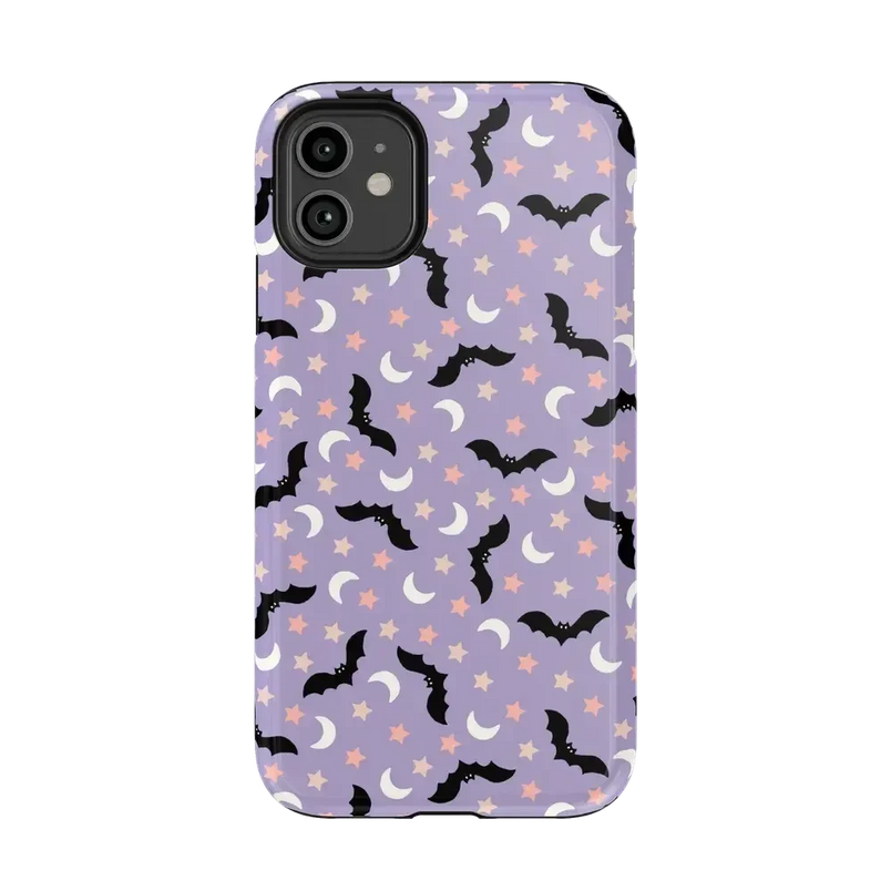 Midnight Flight | Celestial Bats Case Phone Case get.casely Essential iPhone 11 