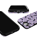 Midnight Flight | Celestial Bats Case Phone Case get.casely 