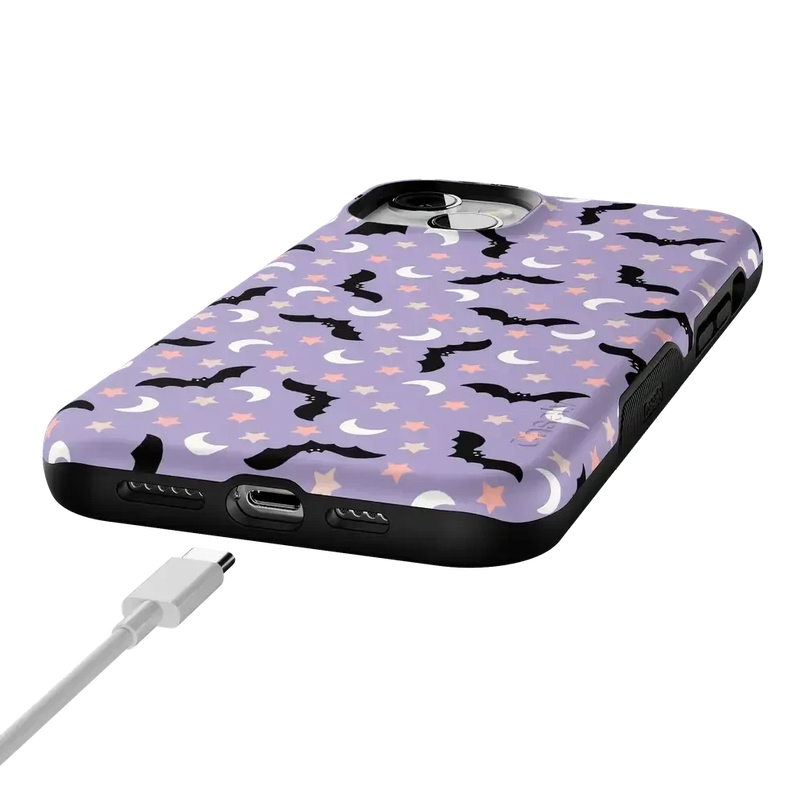 Midnight Flight | Celestial Bats Case Phone Case get.casely 
