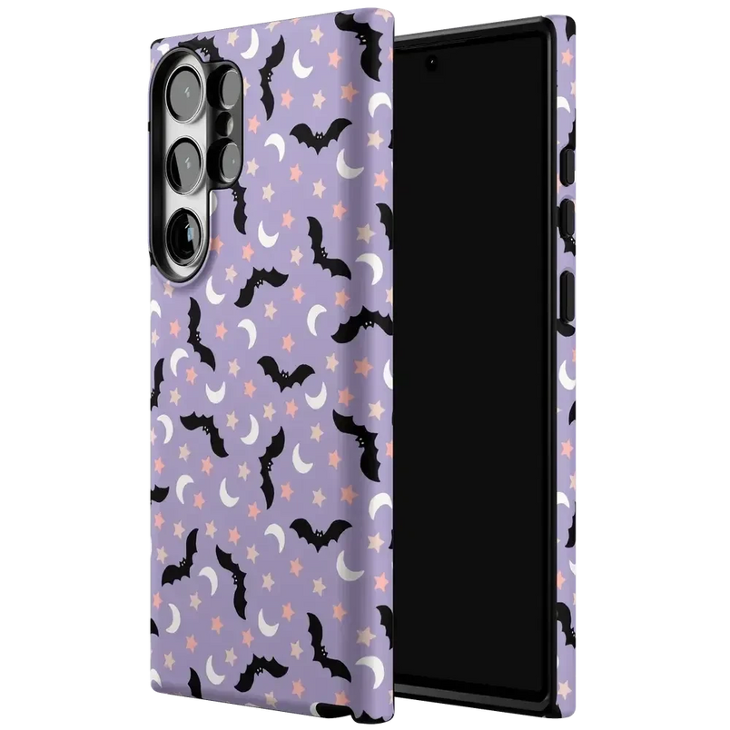 Midnight Flight | Celestial Bats Case Phone Case get.casely 