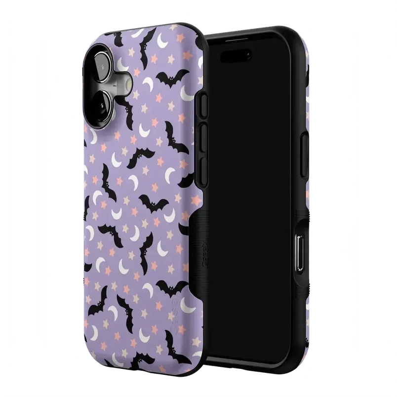Midnight Flight | Celestial Bats Case Phone Case get.casely 