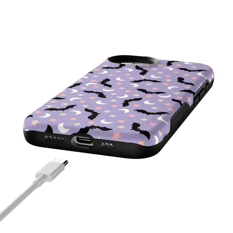 Midnight Flight | Celestial Bats Case Phone Case get.casely 