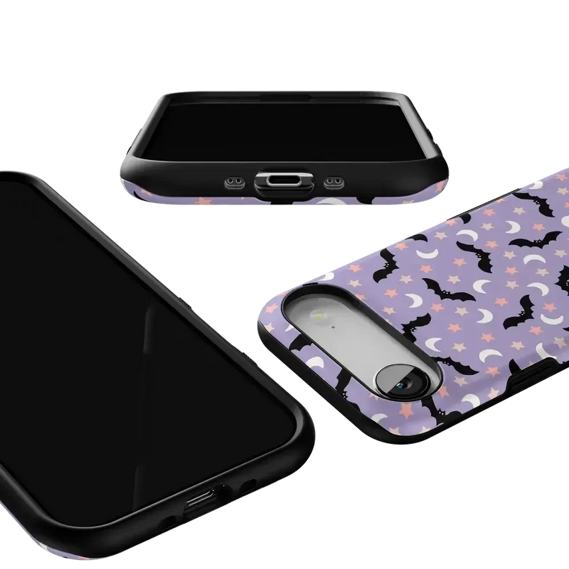 Midnight Flight | Celestial Bats Case Phone Case get.casely 