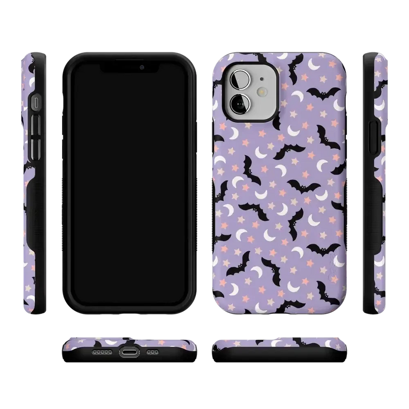 Midnight Flight | Celestial Bats Case Phone Case get.casely 