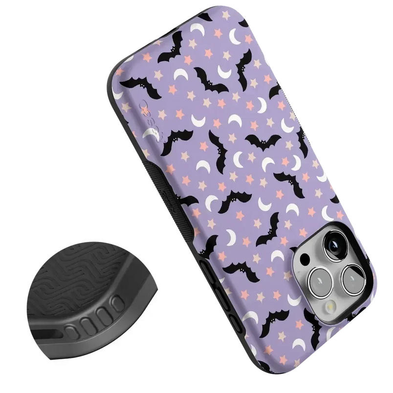 Midnight Flight | Celestial Bats Case Phone Case get.casely 