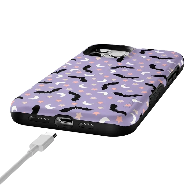Midnight Flight | Celestial Bats Case Phone Case get.casely 
