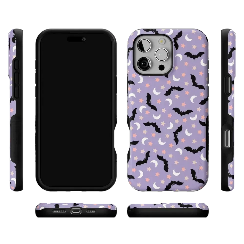Midnight Flight | Celestial Bats Case Phone Case get.casely 