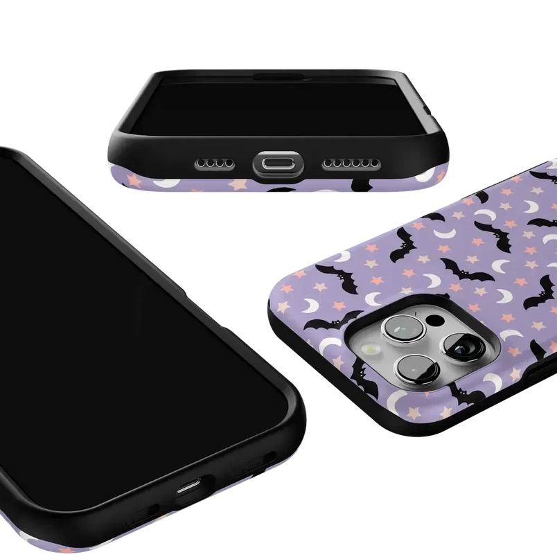 Midnight Flight | Celestial Bats Case Phone Case get.casely 
