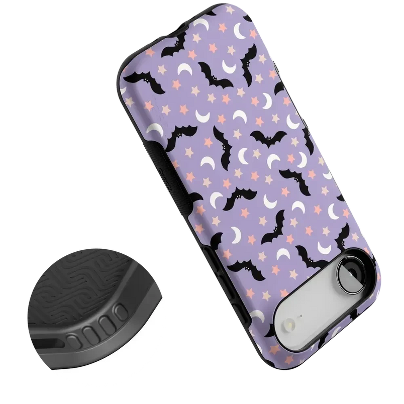 Midnight Flight | Celestial Bats Case Phone Case get.casely 