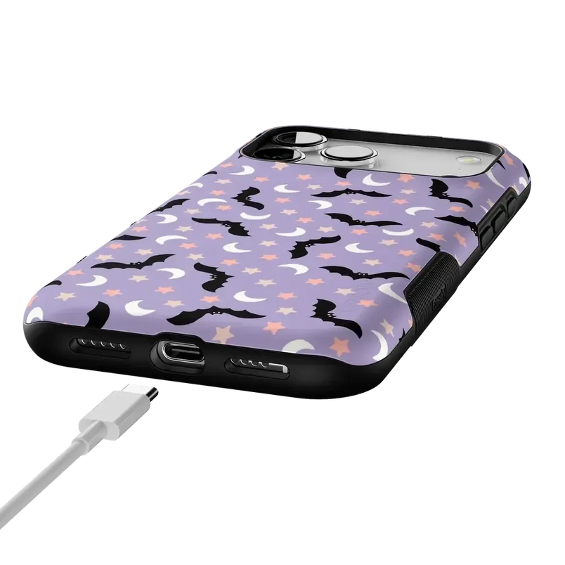 Midnight Flight | Celestial Bats Case Phone Case get.casely 