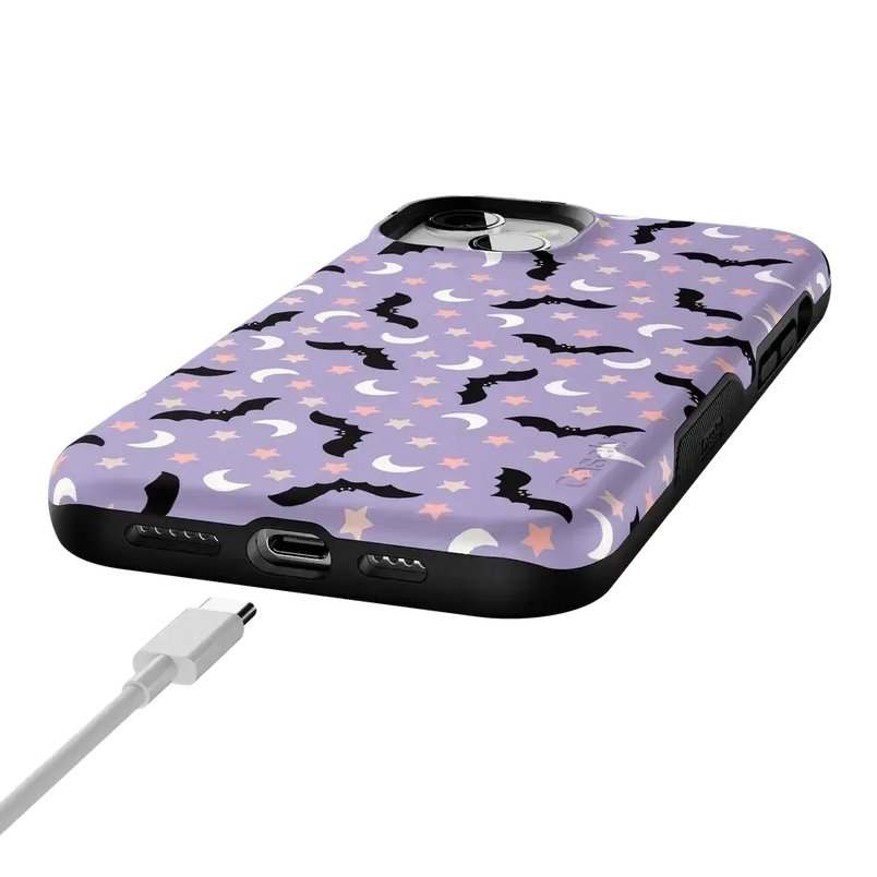 Midnight Flight | Celestial Bats Case Phone Case get.casely 