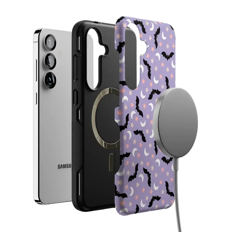 Midnight Flight | Celestial Bats Case Phone Case get.casely 