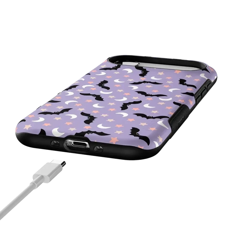 Midnight Flight | Celestial Bats Case Phone Case get.casely 