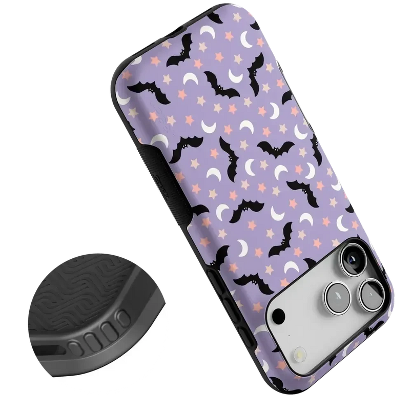 Midnight Flight | Celestial Bats Case Phone Case get.casely 