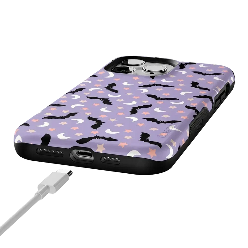 Midnight Flight | Celestial Bats Case Phone Case get.casely 
