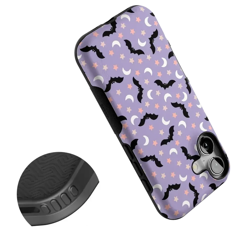 Midnight Flight | Celestial Bats Case Phone Case get.casely 