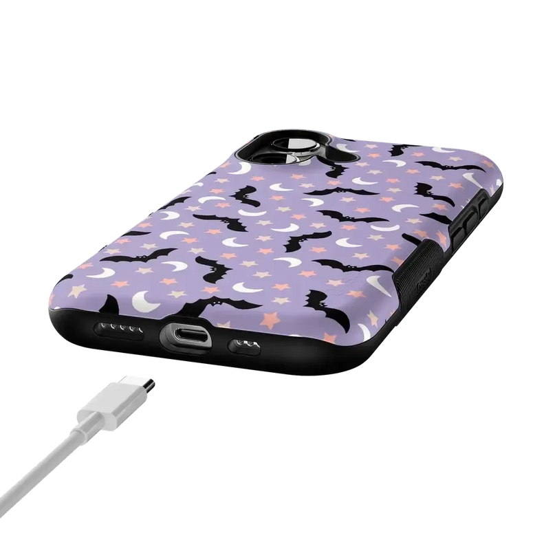 Midnight Flight | Celestial Bats Case Phone Case get.casely 