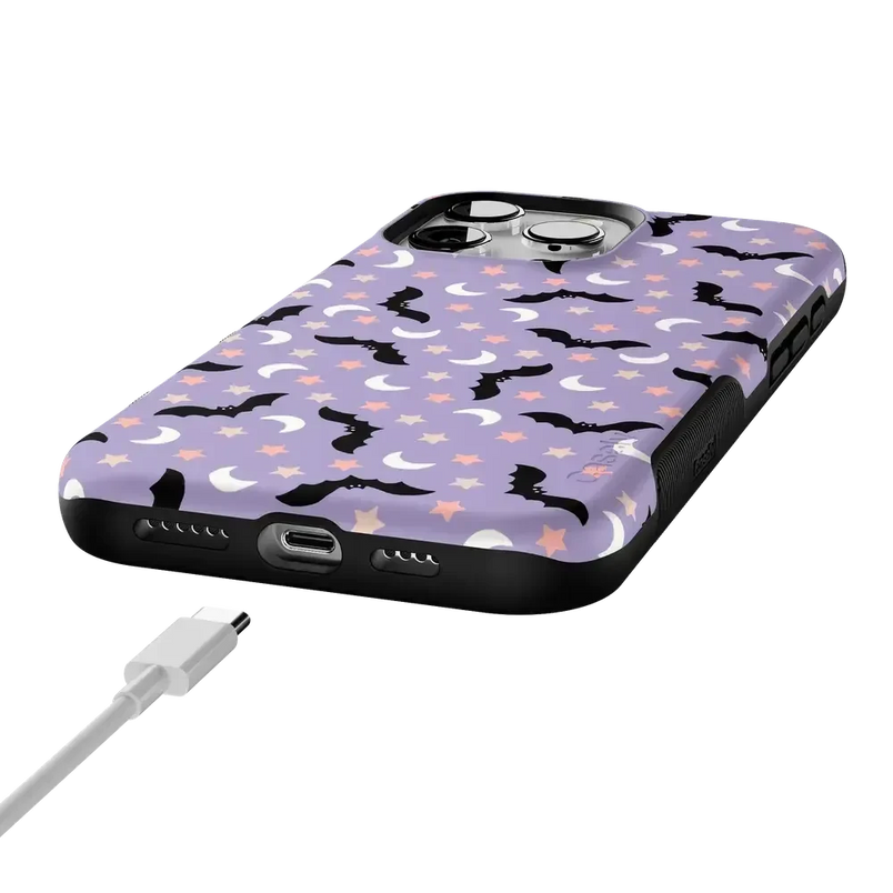 Midnight Flight | Celestial Bats Case Phone Case get.casely 