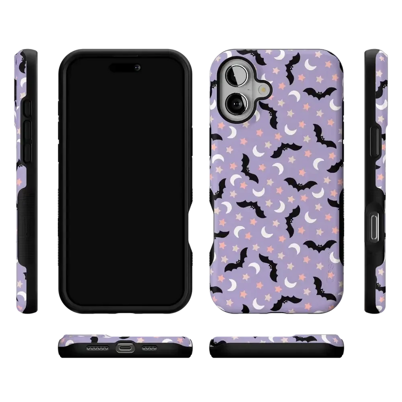 Midnight Flight | Celestial Bats Case Phone Case get.casely 
