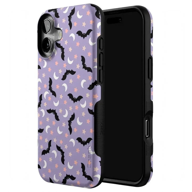 Midnight Flight | Celestial Bats Case Phone Case get.casely 