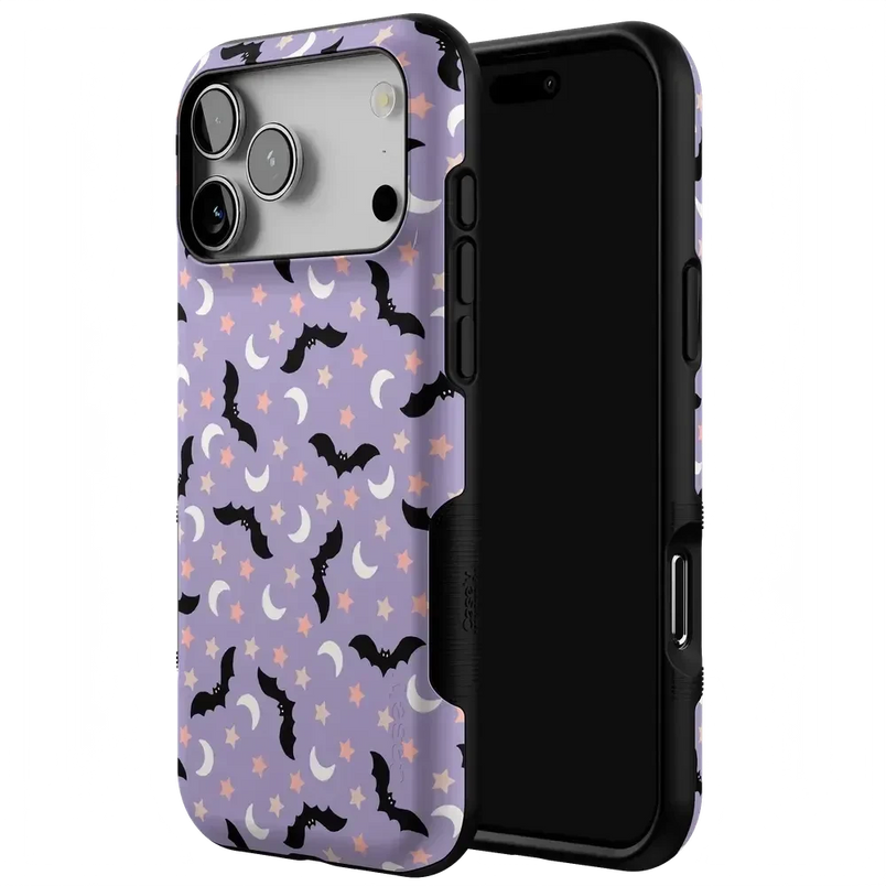 Midnight Flight | Celestial Bats Case Phone Case get.casely 