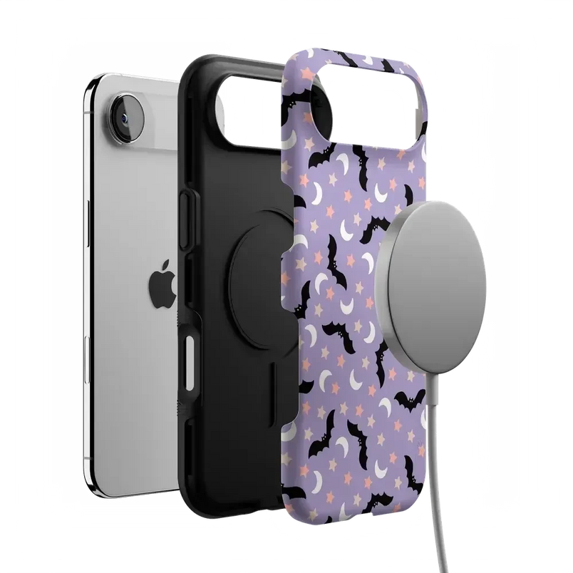 Midnight Flight | Celestial Bats Case Phone Case get.casely 
