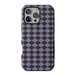Midnight Hex | Purple Checkered Case Phone Case get.casely Bold Flex + MagSafe® iPhone 16 Pro Max 