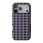 Midnight Hex | Purple Checkered Case Phone Case get.casely Bold Flex + MagSafe® iPhone 17 Pro Max 