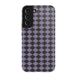 Midnight Hex | Purple Checkered Case Phone Case get.casely Essential Galaxy S22 Plus 
