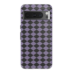 Midnight Hex | Purple Checkered Case Phone Case get.casely Essential Google Pixel 8 Pro 