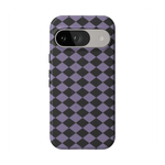 Midnight Hex | Purple Checkered Case Phone Case get.casely Essential Google Pixel 9 