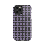 Midnight Hex | Purple Checkered Case Phone Case get.casely Essential iPhone 11 Pro 
