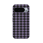Midnight Hex | Purple Checkered Case Phone Case get.casely Essential + MagSafe® Google Pixel 10 Pro XL 