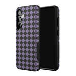 Midnight Hex | Purple Checkered Case Phone Case get.casely 